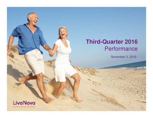 Thumbnail LivaNova Quarterly Report 2016-q3