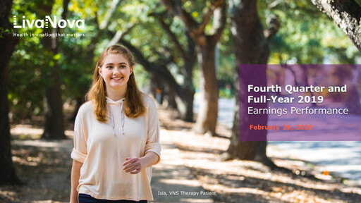 Thumbnail LivaNova Quarterly Report 2019-q4