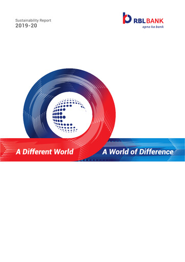 Thumbnail RBL Bank
 Sustainability Report 2019-2020