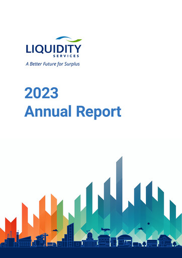 Vorschaubild Liquidity Services
 Jahresbericht 2023