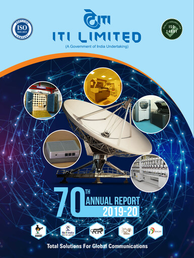 Thumbnail Indian Telephone Industries Annual Report 2019-2020