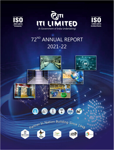 Thumbnail Indian Telephone Industries Annual Report 2021-2022