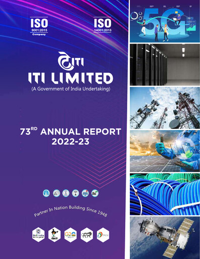 Thumbnail Indian Telephone Industries Annual Report 2022-2023
