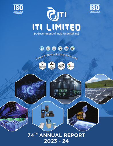 Thumbnail Indian Telephone Industries Annual Report 2023-2024