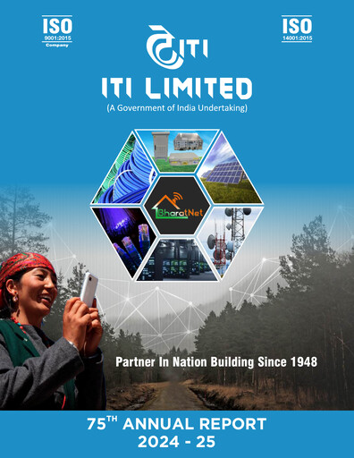 Thumbnail Indian Telephone Industries Annual Report 2024-2025