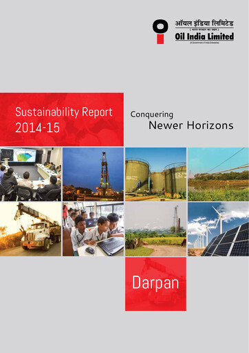 Thumbnail Oil India
 Sustainability Report 2014-2015