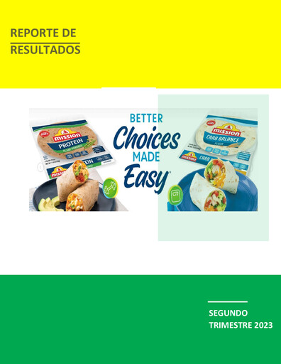 Vorschaubild Gruma (Maseca)
 Quartalsbericht 2023-q2