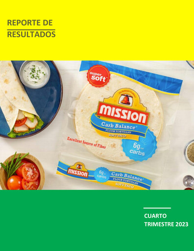 Vorschaubild Gruma (Maseca)
 Quartalsbericht 2023-q4