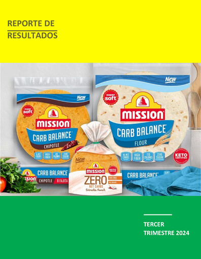 Vorschaubild Gruma (Maseca)
 Quartalsbericht 2024-q3