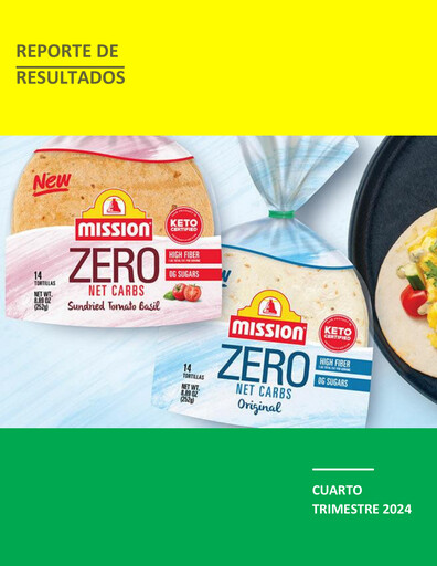 Vorschaubild Gruma (Maseca)
 Quartalsbericht 2024-q4