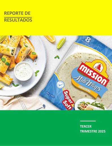 Vorschaubild Gruma (Maseca)
 Quartalsbericht 2025-q3