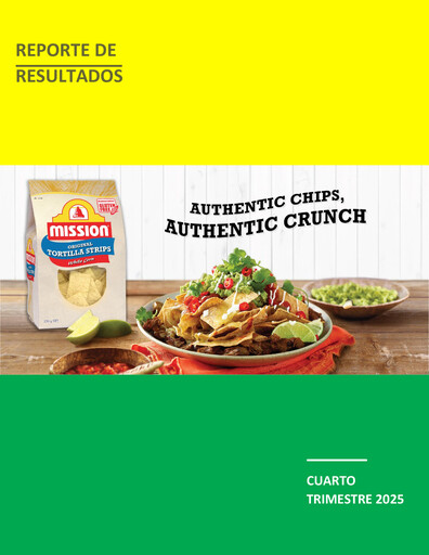 Vorschaubild Gruma (Maseca)
 Quartalsbericht 2025-q4