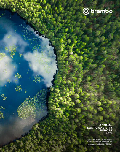 Vorschaubild Brembo Nachhaltigkeitsbericht 2022
