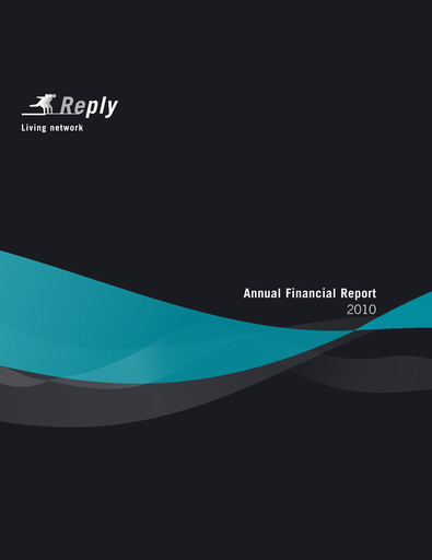 Miniature Reply Rapport annuel 2010