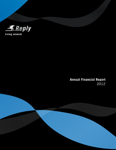 Miniature Reply Rapport annuel 2012