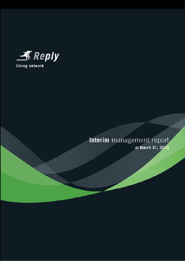 Miniature Reply Rapport trimestriel 2010-q1