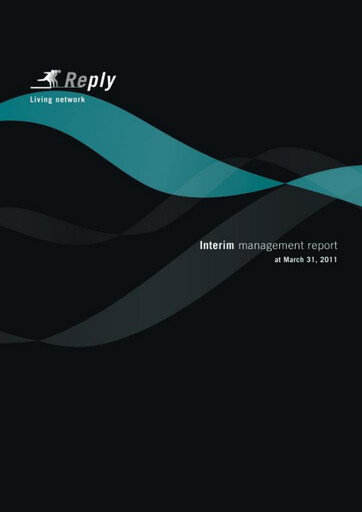 Miniature Reply Rapport trimestriel 2011-q1