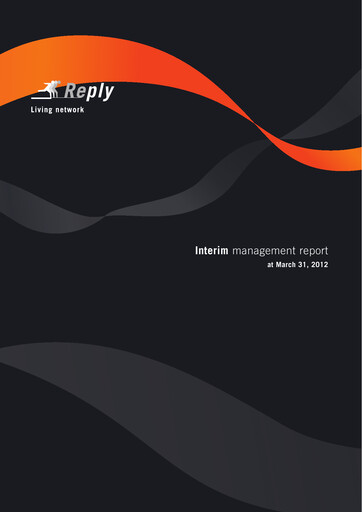 Miniature Reply Rapport trimestriel 2012-q1