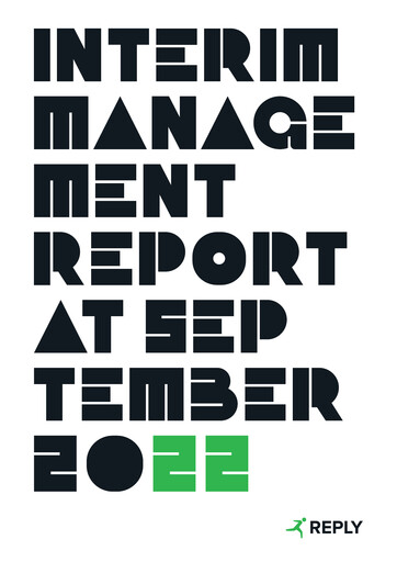 Miniature Reply Rapport trimestriel 2022-q3