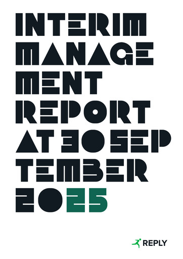 Miniature Reply Rapport trimestriel 2025-q3
