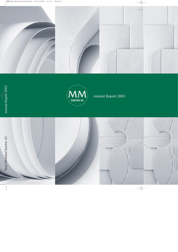 Vorschaubild MM Group (Mayr-Melnhof AG)
 Jahresbericht 2003