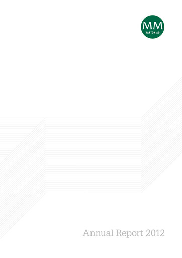 Vorschaubild MM Group (Mayr-Melnhof AG)
 Jahresbericht 2012