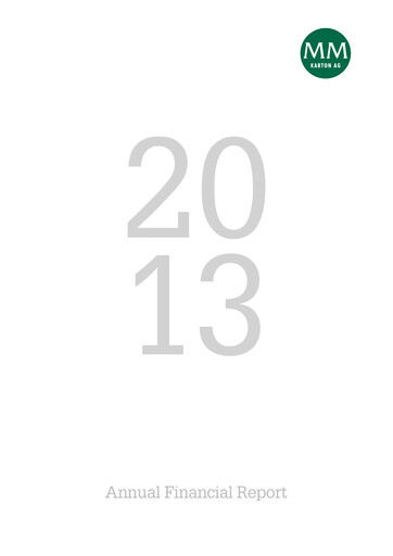 Vorschaubild MM Group (Mayr-Melnhof AG)
 Finanzmitteilung 2013