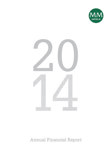 Vorschaubild MM Group (Mayr-Melnhof AG)
 Finanzmitteilung 2014