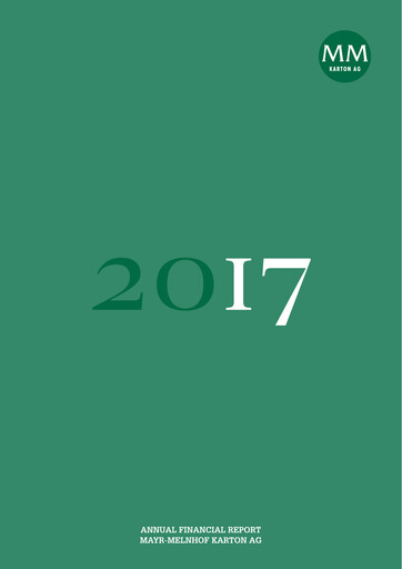 Vorschaubild MM Group (Mayr-Melnhof AG)
 Finanzmitteilung 2017