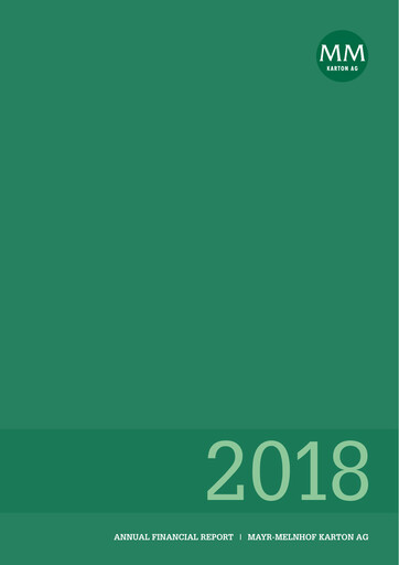 Vorschaubild MM Group (Mayr-Melnhof AG)
 Finanzmitteilung 2018
