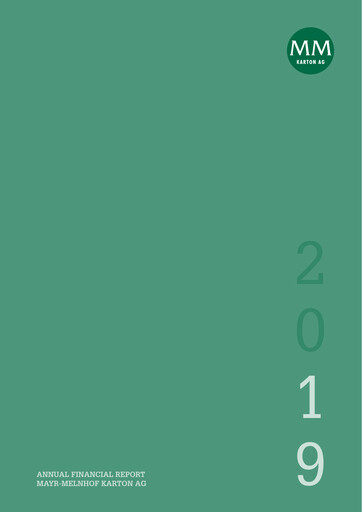Vorschaubild MM Group (Mayr-Melnhof AG)
 Finanzmitteilung 2019