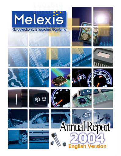 Thumbnail Melexis NV Annual Report 2004
