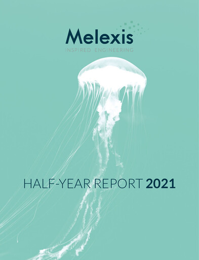 Miniature Melexis NV Rapport semestriel 2021-h1