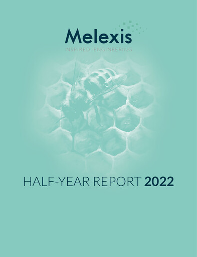 Miniature Melexis NV Rapport semestriel 2022-h1