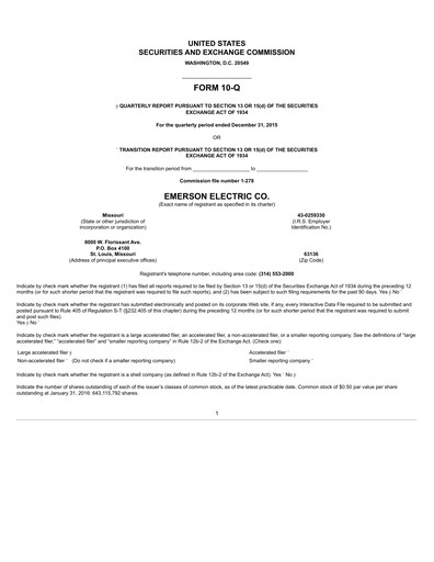 Vorschaubild Emerson Quartalsbericht 2015-q4