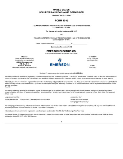 Vorschaubild Emerson Quartalsbericht 2017-q2