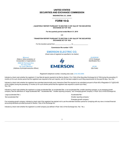 Vorschaubild Emerson Quartalsbericht 2019-q1