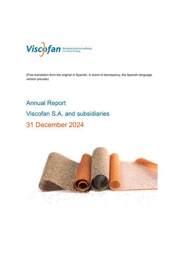 Thumbnail Viscofan Annual Report 2024