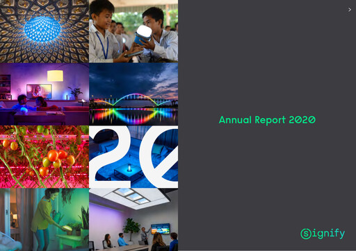 Thumbnail Signify Annual Report 2020