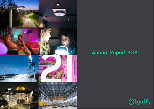 Thumbnail Signify Annual Report 2021