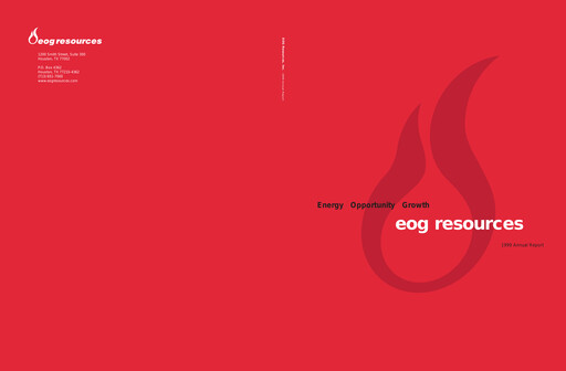 Thumbnail EOG Resources Annual Report 1999
