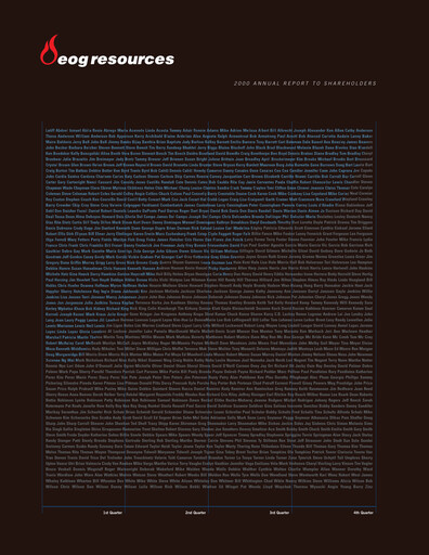 Thumbnail EOG Resources Annual Report 2000