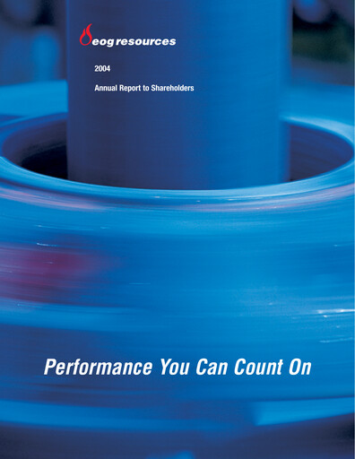 Thumbnail EOG Resources Annual Report 2004