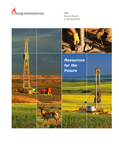 Thumbnail EOG Resources Annual Report 2005