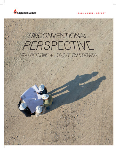 Thumbnail EOG Resources Annual Report 2014