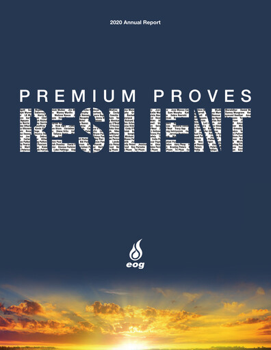 Thumbnail EOG Resources Annual Report 2020