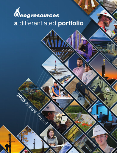 Thumbnail EOG Resources Annual Report 2025