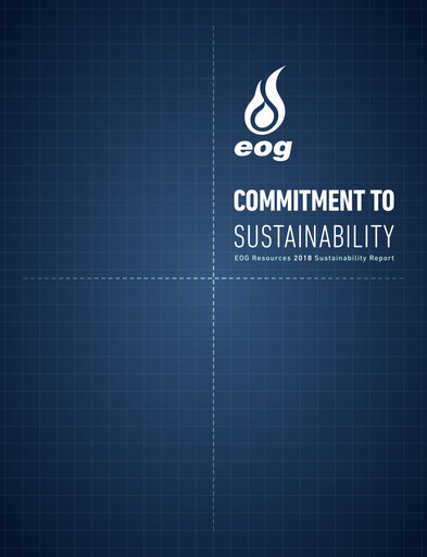 Thumbnail EOG Resources Sustainability Report 2018