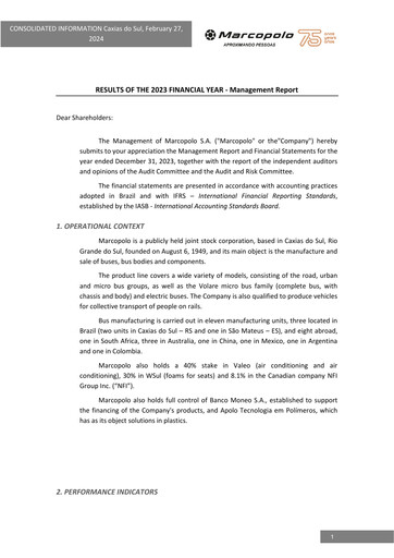 Thumbnail Marcopolo Annual Report 2023