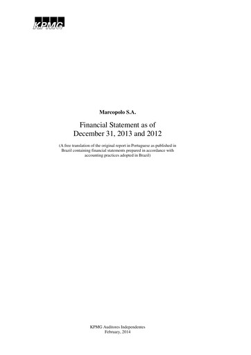 Thumbnail Marcopolo Financial Statement 2013